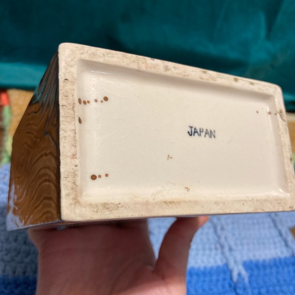 Ceramic Wall Pocket Spice Graphics Kitchen Vintage Kitschy Organizer - Picture 10 of 14